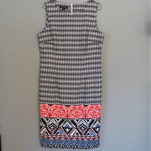 Mario Serrani Dresses - Mario Serrani Colorful Sleeveless Sheath Dress NWT Mario Serrani Dresses - Mario Serrani Colorful Sleeveless Sheath Dress NWT